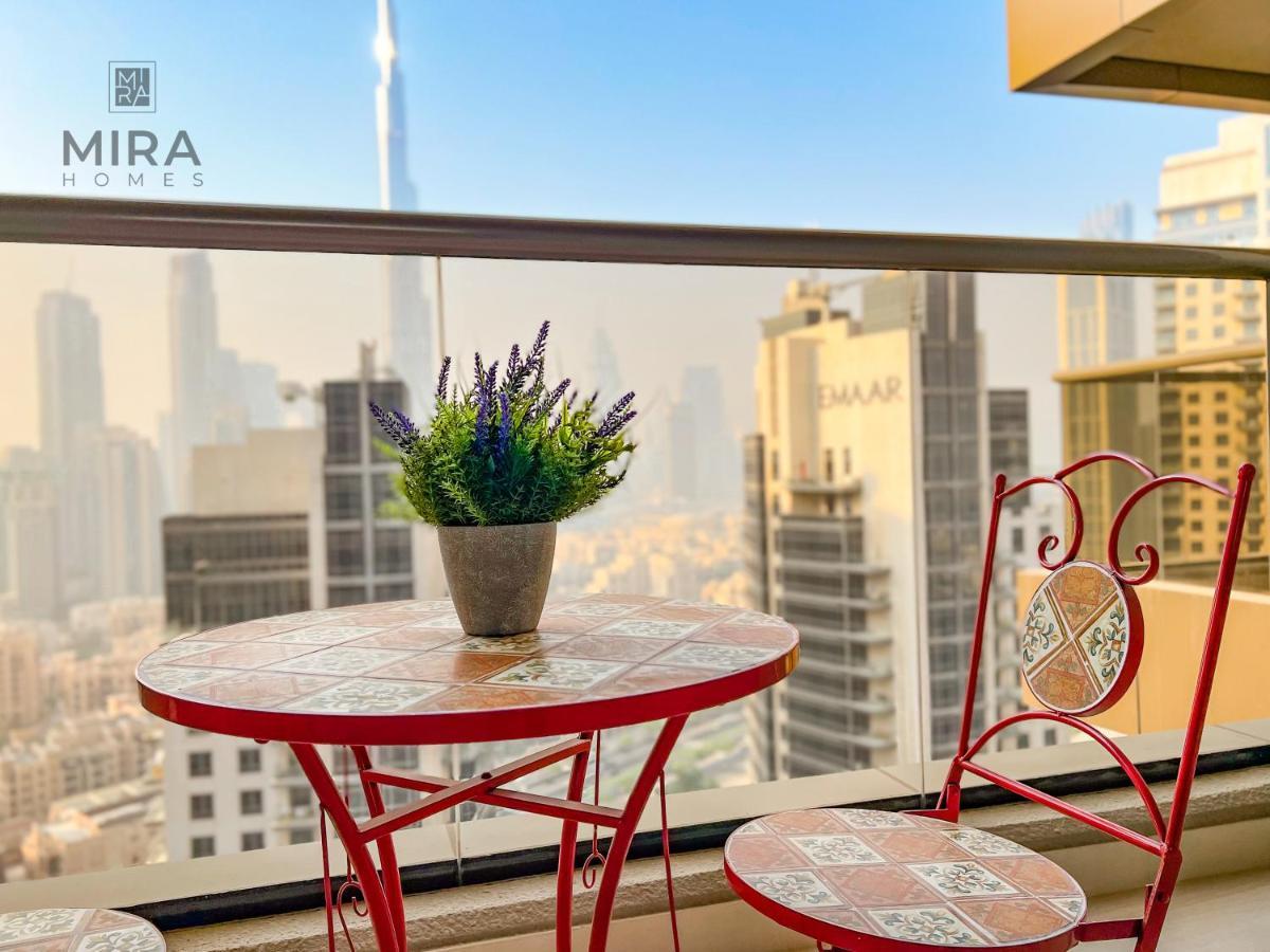 Mira Holiday Homes - Lovely Studio With Burj Khalifa View Dubai Exterior foto