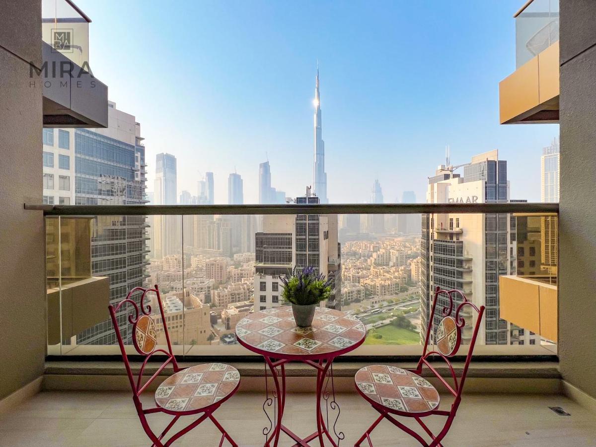 Mira Holiday Homes - Lovely Studio With Burj Khalifa View Dubai Exterior foto